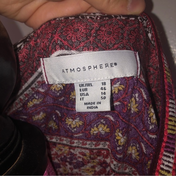 Aztec Print Embroidered Fringe Cardigan - Picture 4 of 5